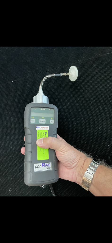 Mold Inspector; TMI Equip per billion volatile organic compound monitor. Call or Text (954) 650-6742 for you mold inspection!