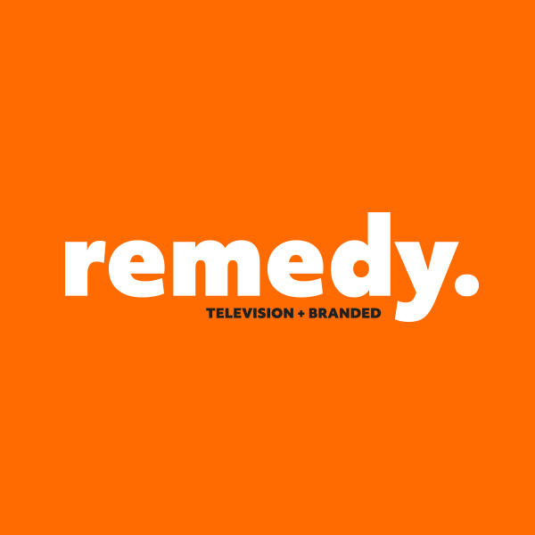 Remedy Television + Branded Logo