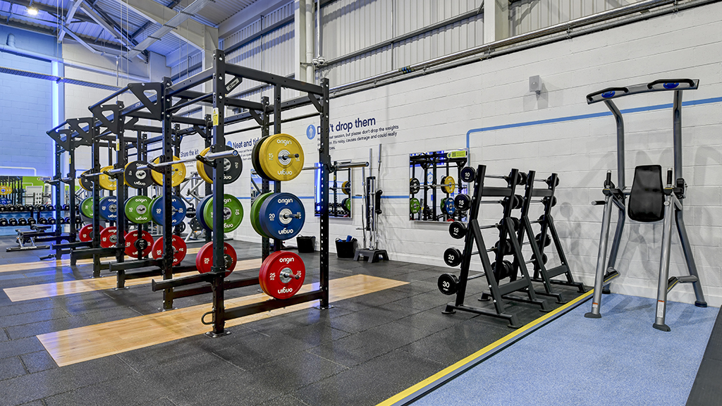 Free Weights Area