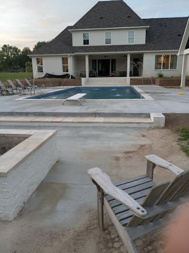 M&amp;M Excavators and Pools Logo