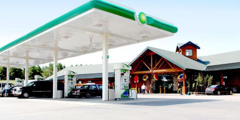 gas station near nekoosa casino