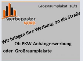 Werbeposter-nord, Mühlenweg 12 in Lensahn