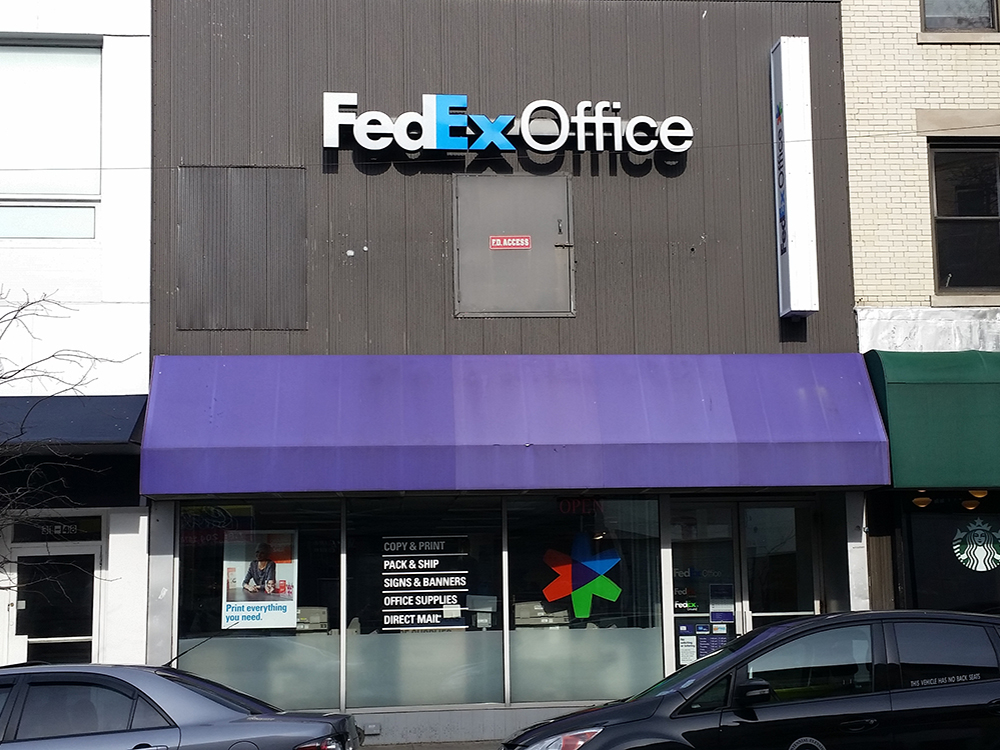 Exterior photo of FedEx Office location at 3146 Steinway St\t Print quickly and easily in the self-service area at the FedEx Office location 3146 Steinway St from email, USB, or the cloud\t FedEx Office Print & Go near 3146 Steinway St\t Shipping boxes and packing services available at FedEx Office 3146 Steinway St\t Get banners, signs, posters and prints at FedEx Office 3146 Steinway St\t Full service printing and packing at FedEx Office 3146 Steinway St\t Drop off FedEx packages near 3146 Steinway St\t FedEx shipping near 3146 Steinway St