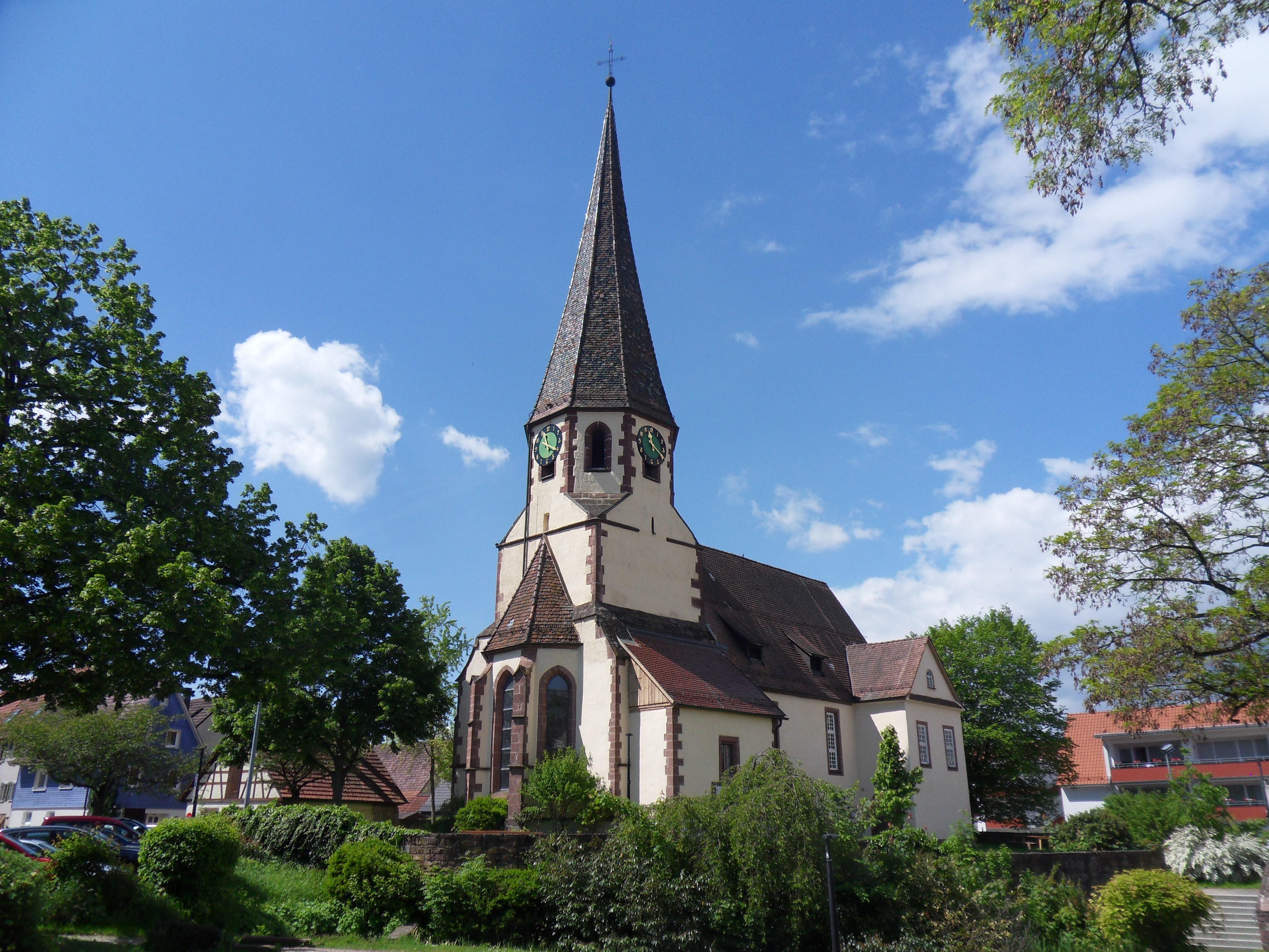 Markuskirche - Evangelische Kirchengemeinde Althengstett, Hauptstraße 23 in Althengstett
