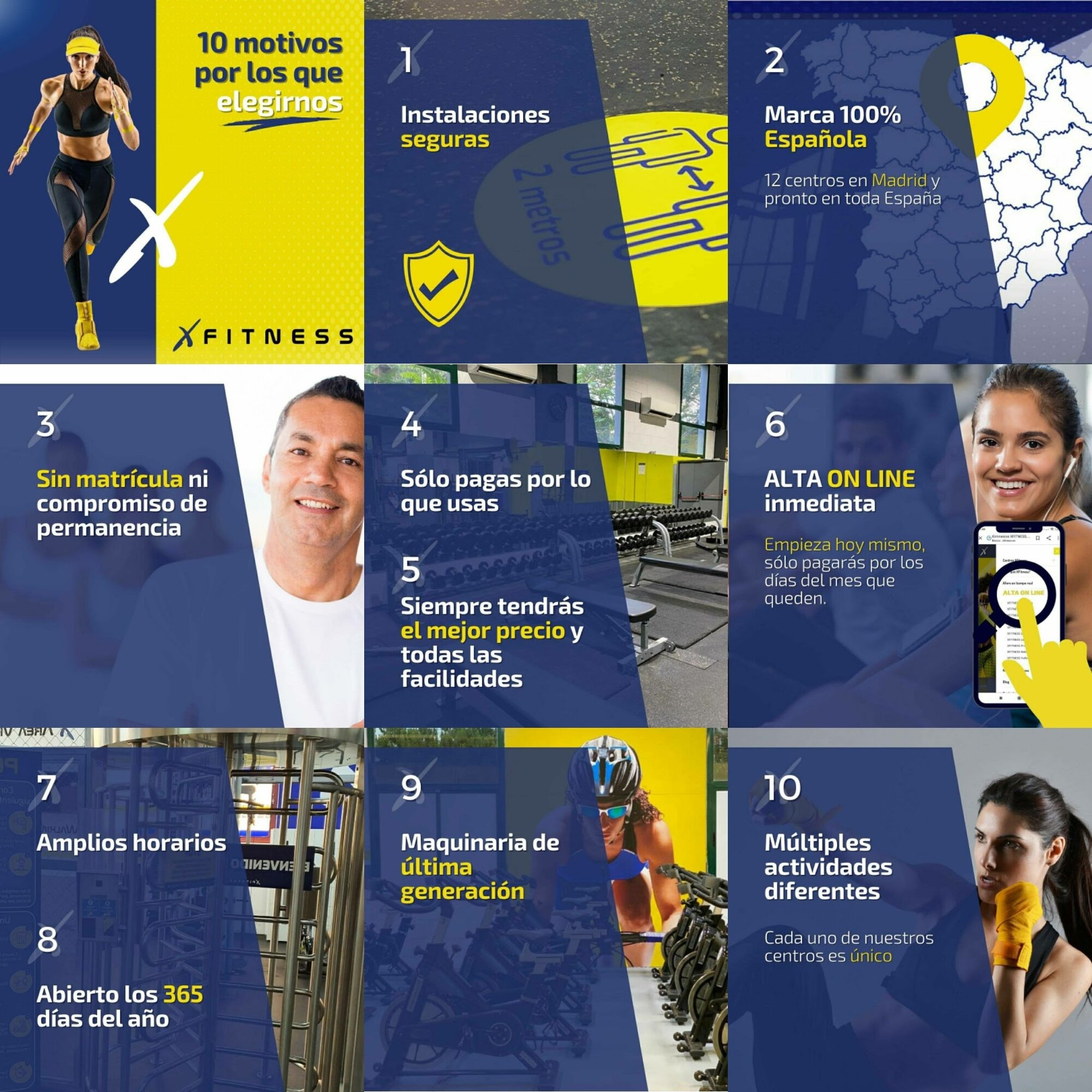 Images XFitness Retiro 24H