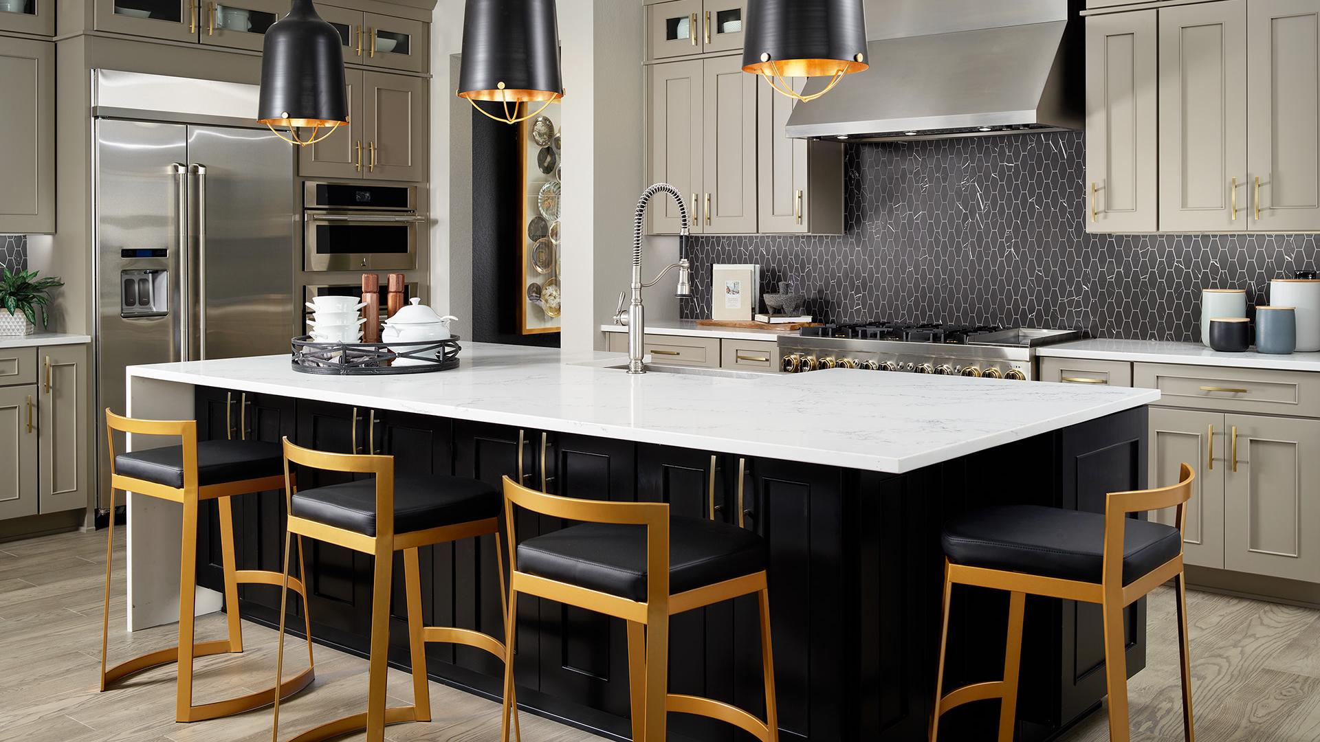Design your dream kitchen in the Toll Brothers Design Studio