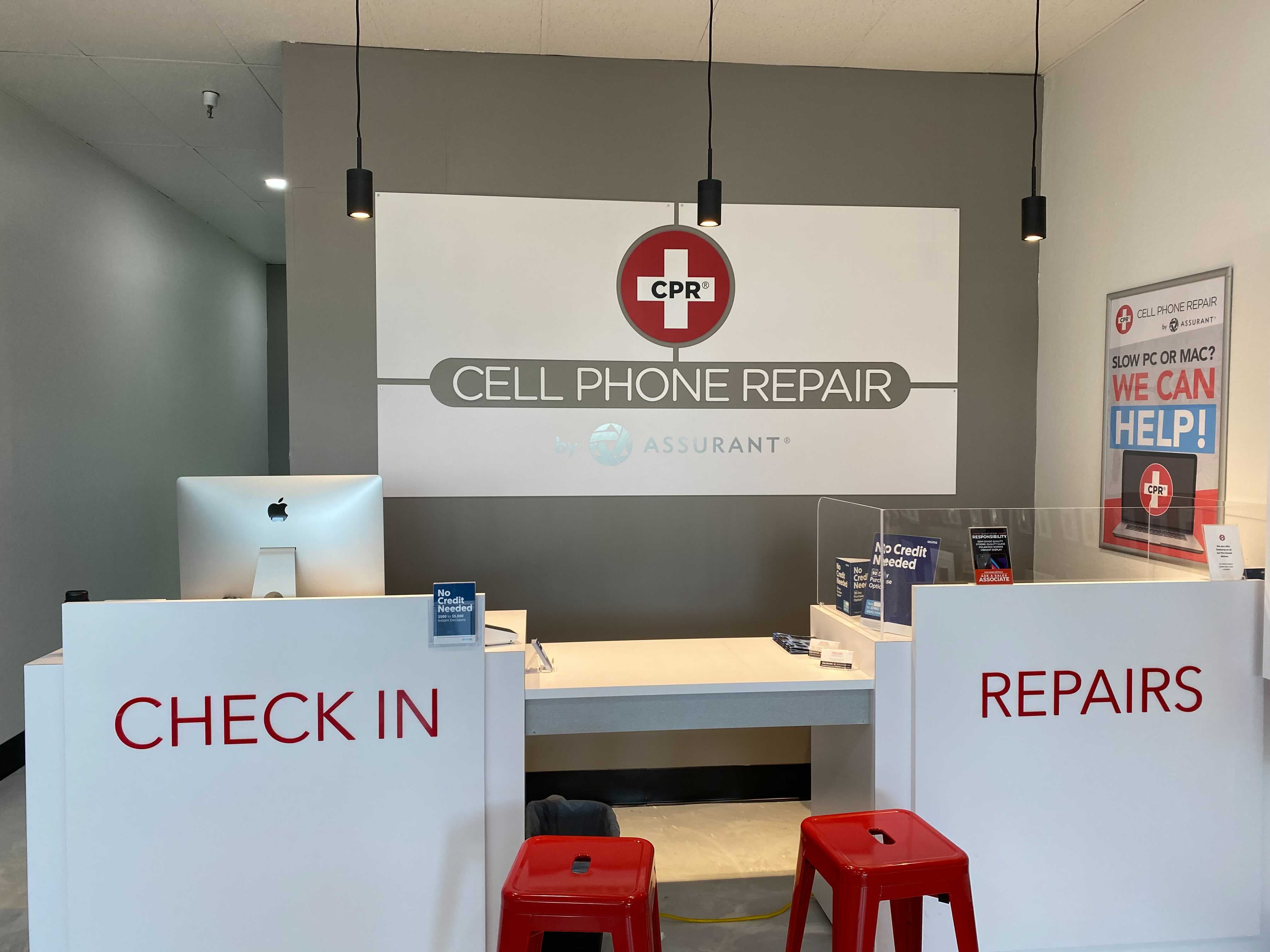 Store interior of CPR Cell Phone Repair Flagstaff AZ