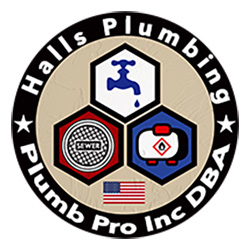 Hall's Plumbing Logo