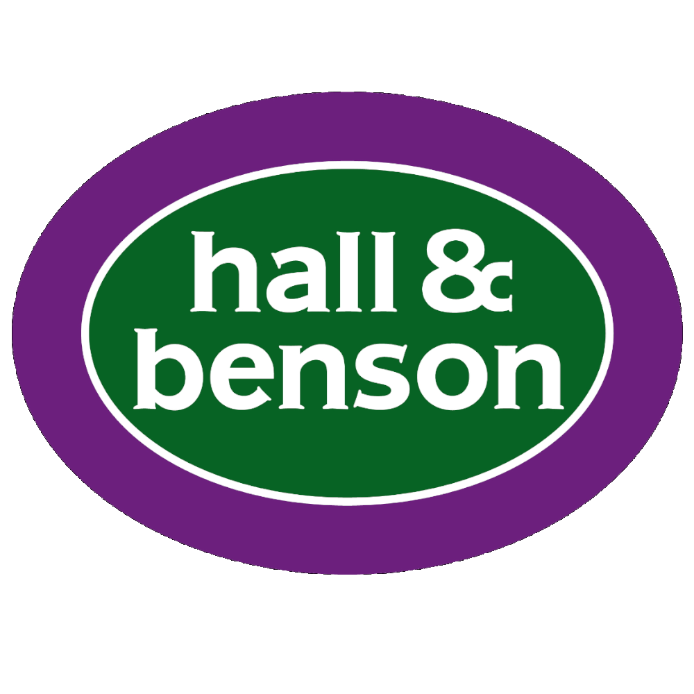 Hall and Benson Estate Agents Belper King Street Logo