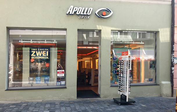 Bild 1 Apollo-Optik in Straubing