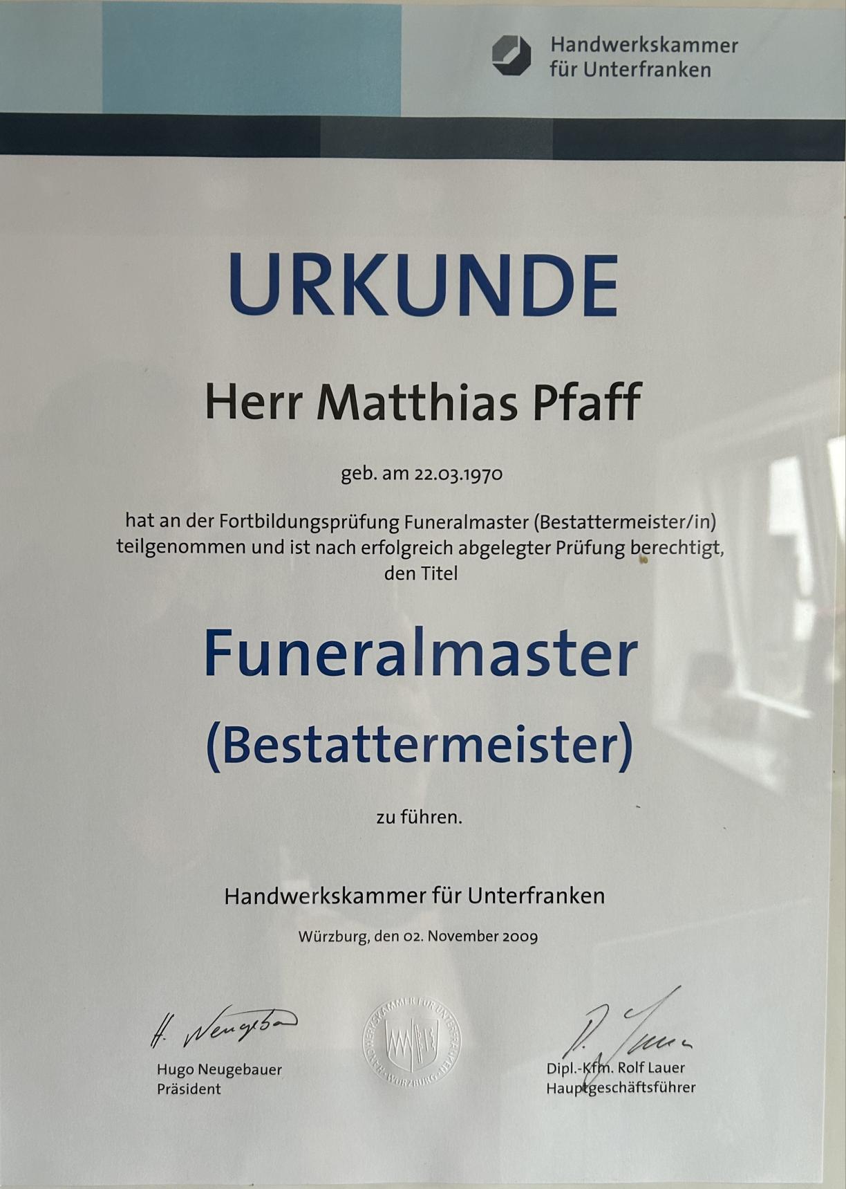 Bilder Bestattungshaus Schorr - Das Bestattungshaus im Landkreis Haßberge