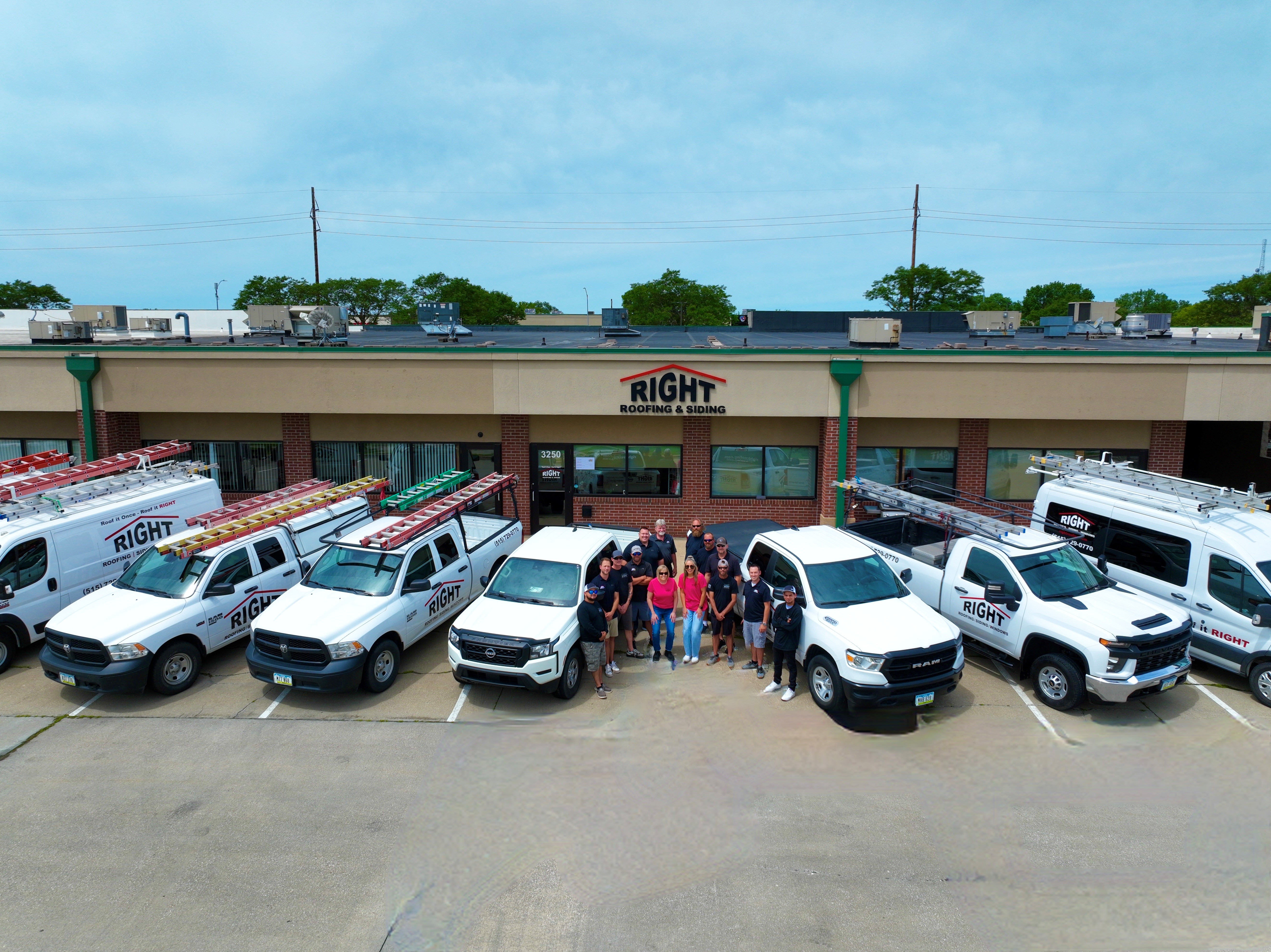 Right Roofing & Siding Team Photo, Urbandale, IA