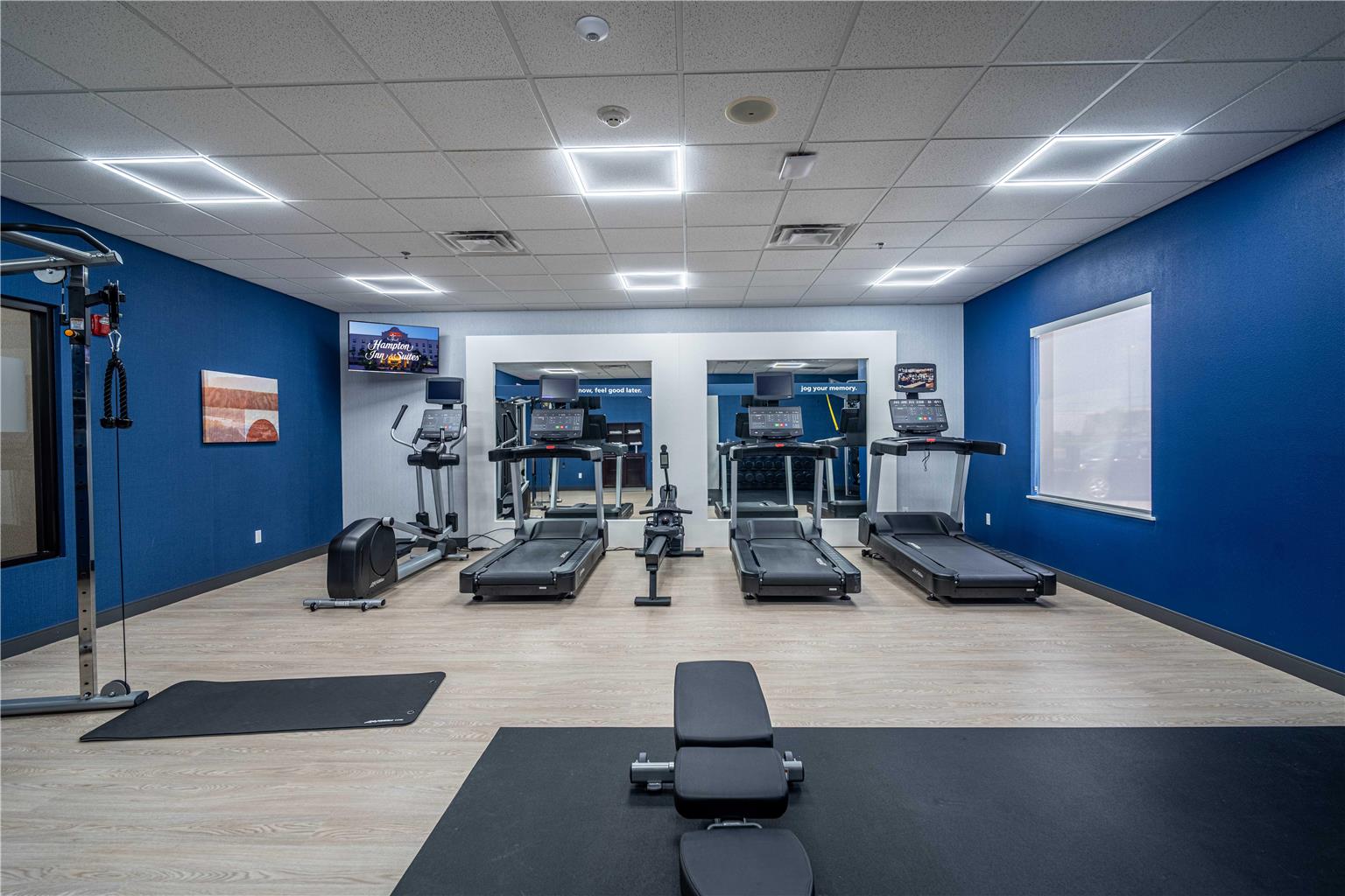 Health club  fitness center  gym 