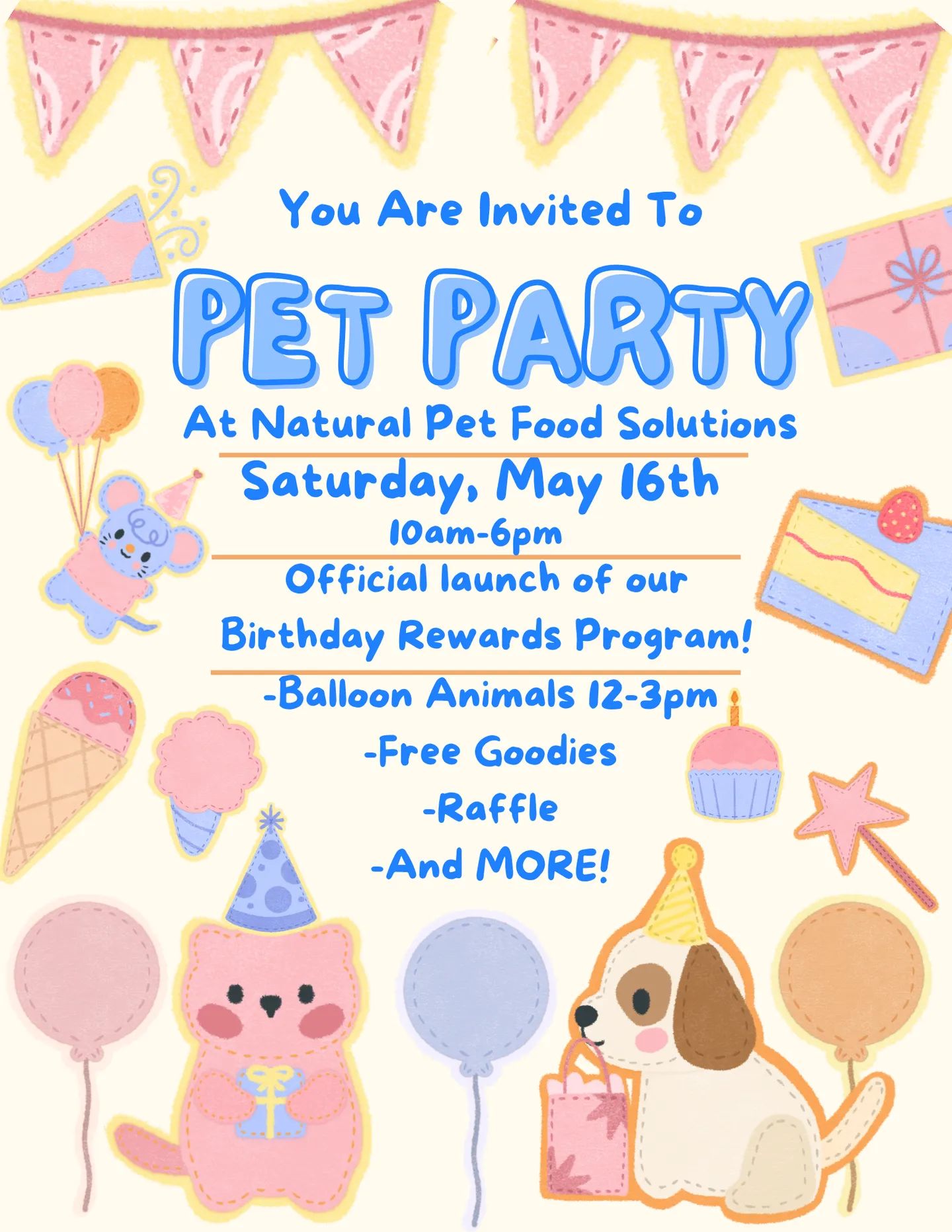 Image of Local Pet Event PET PARTY!! Nearby