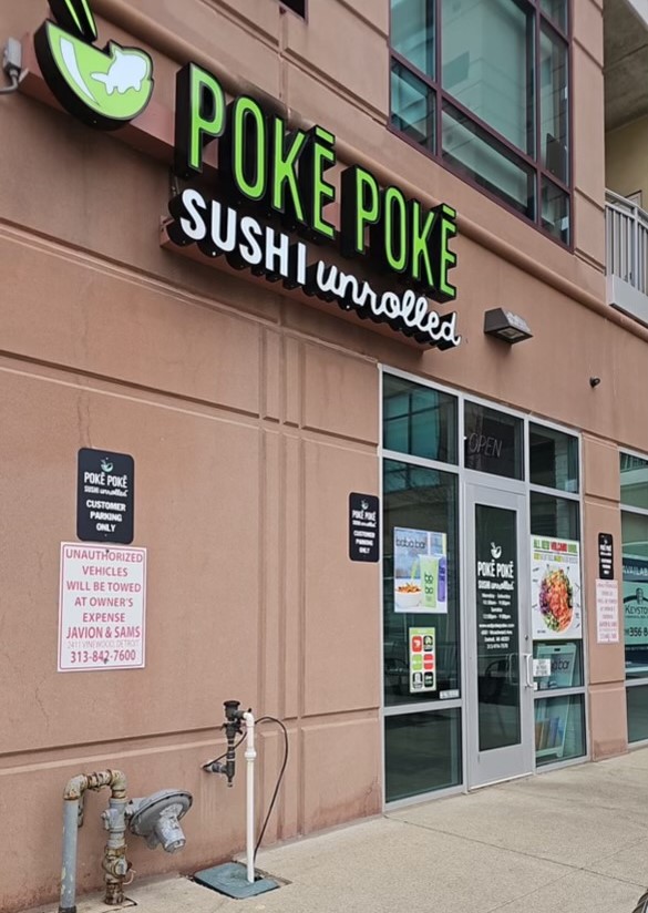 Poke Sushi Restaurant in Midtown Detroit, MI