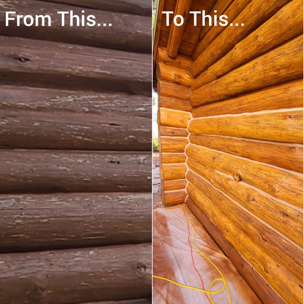 Images Norse Log Home Restoration