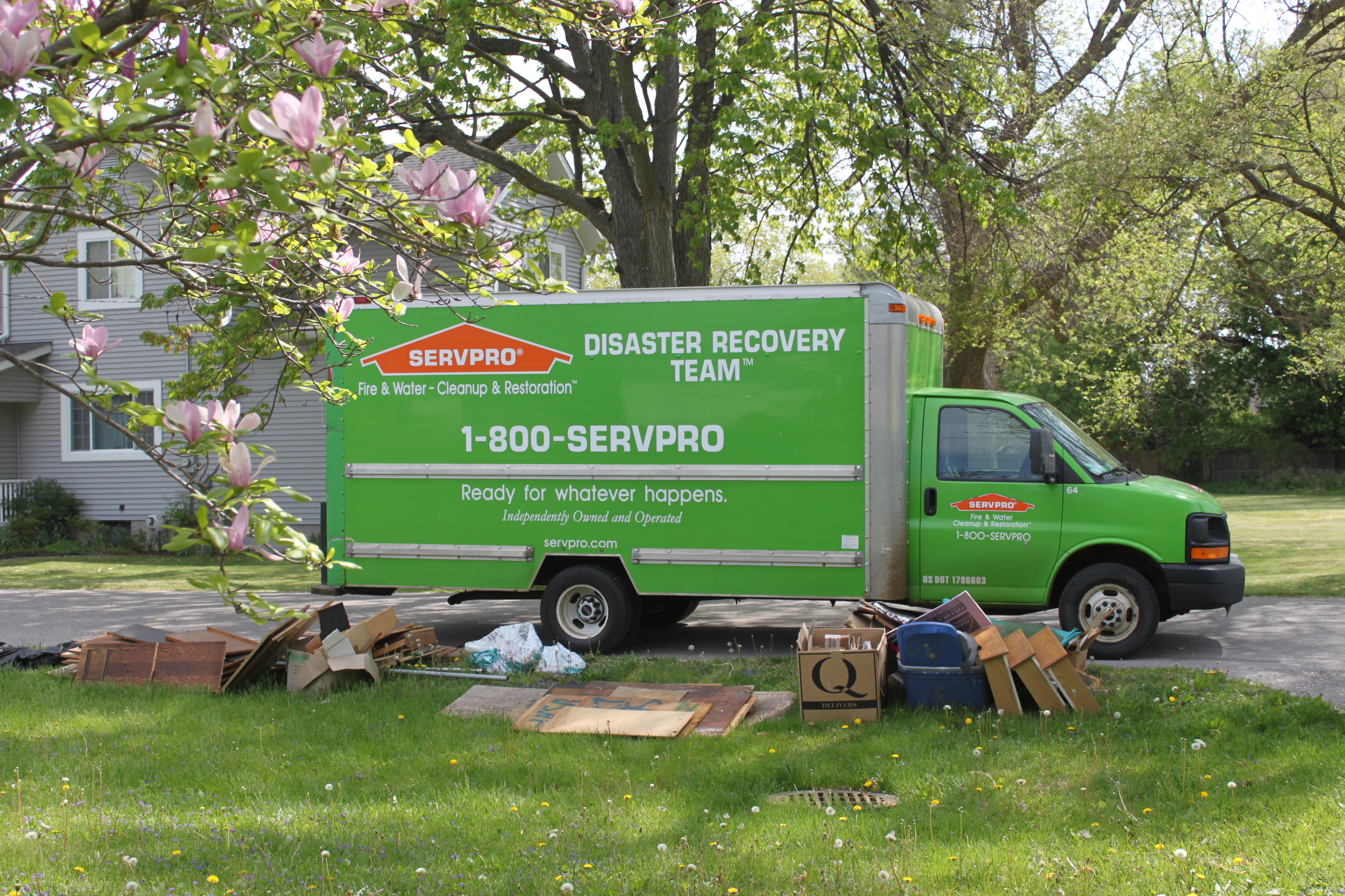 SERVPRO of Birmingham, Troy loves to represent the #greenteam. When you see our green vehicles, you know someone in the area is receiving quality service!