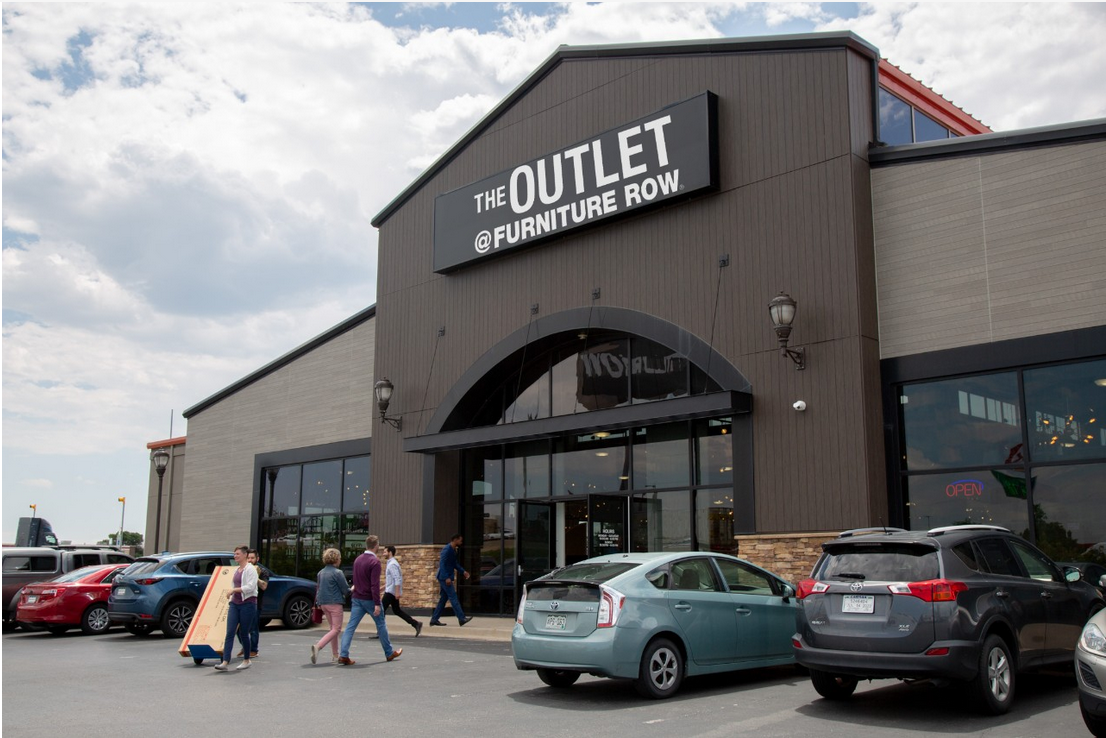 The Outlet @ Furniture Row Store Photo - Storefront Image The Outlet @ Furniture Row Denver (303)291-0322