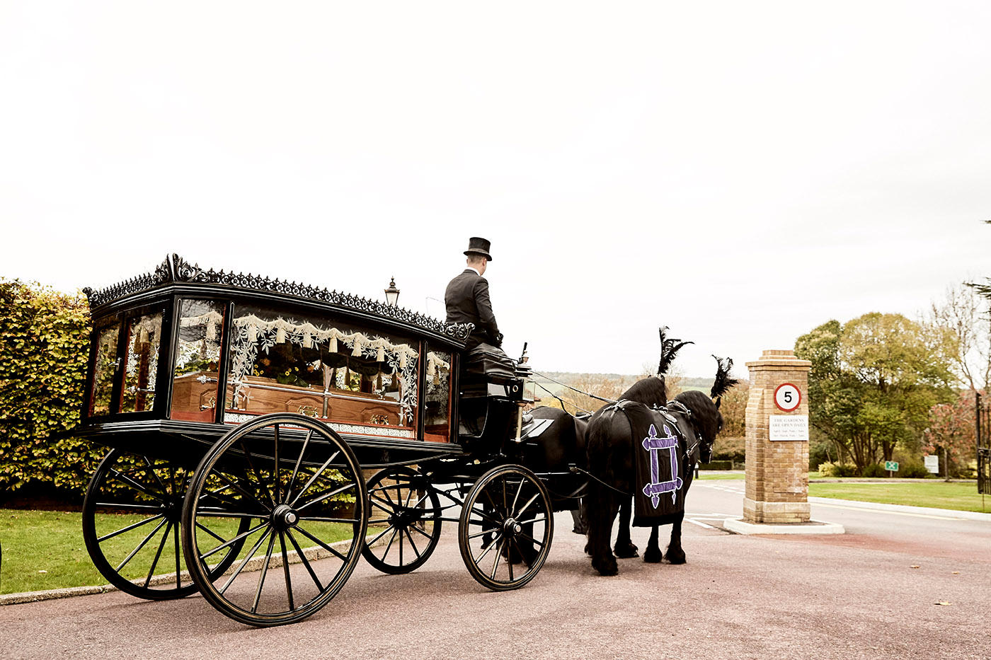 Slaithwaite Funeral Services horse drawn hearse Slaithwaite Funeral Services Huddersfield 01484 501755