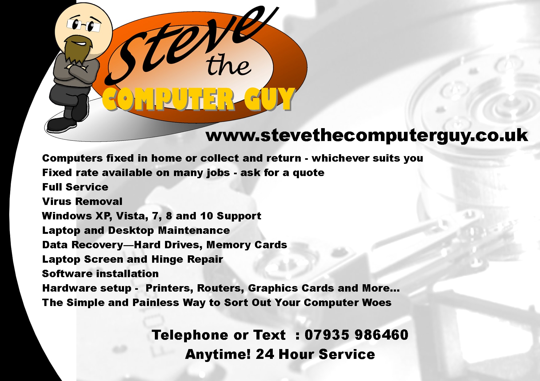 Steve the Computer Guy Inverurie 07935 986460