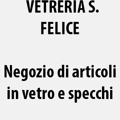 Vetreria S. Felice Di Casetto Ermes Logo