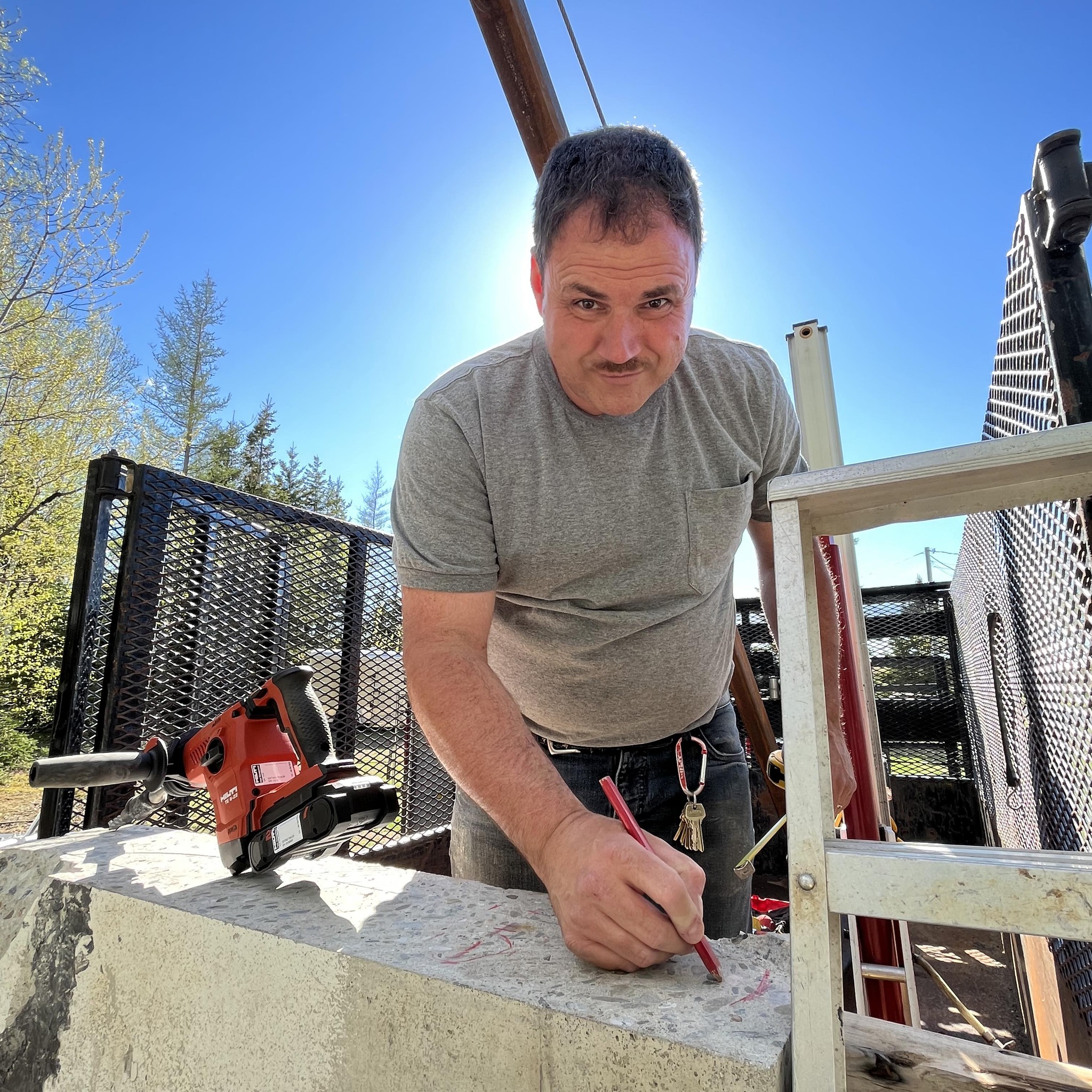 Images Precision concrete core and drilling