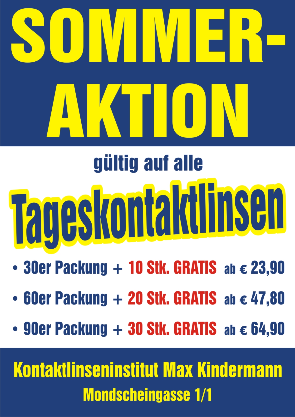 Kontaktlinseninstitut Max Kindermann, Mondscheingasse 1 in Graz