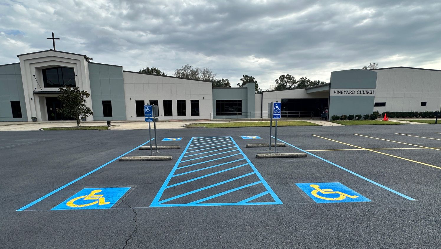 G-FORCE Parking Lot Striping of Louisiana Image