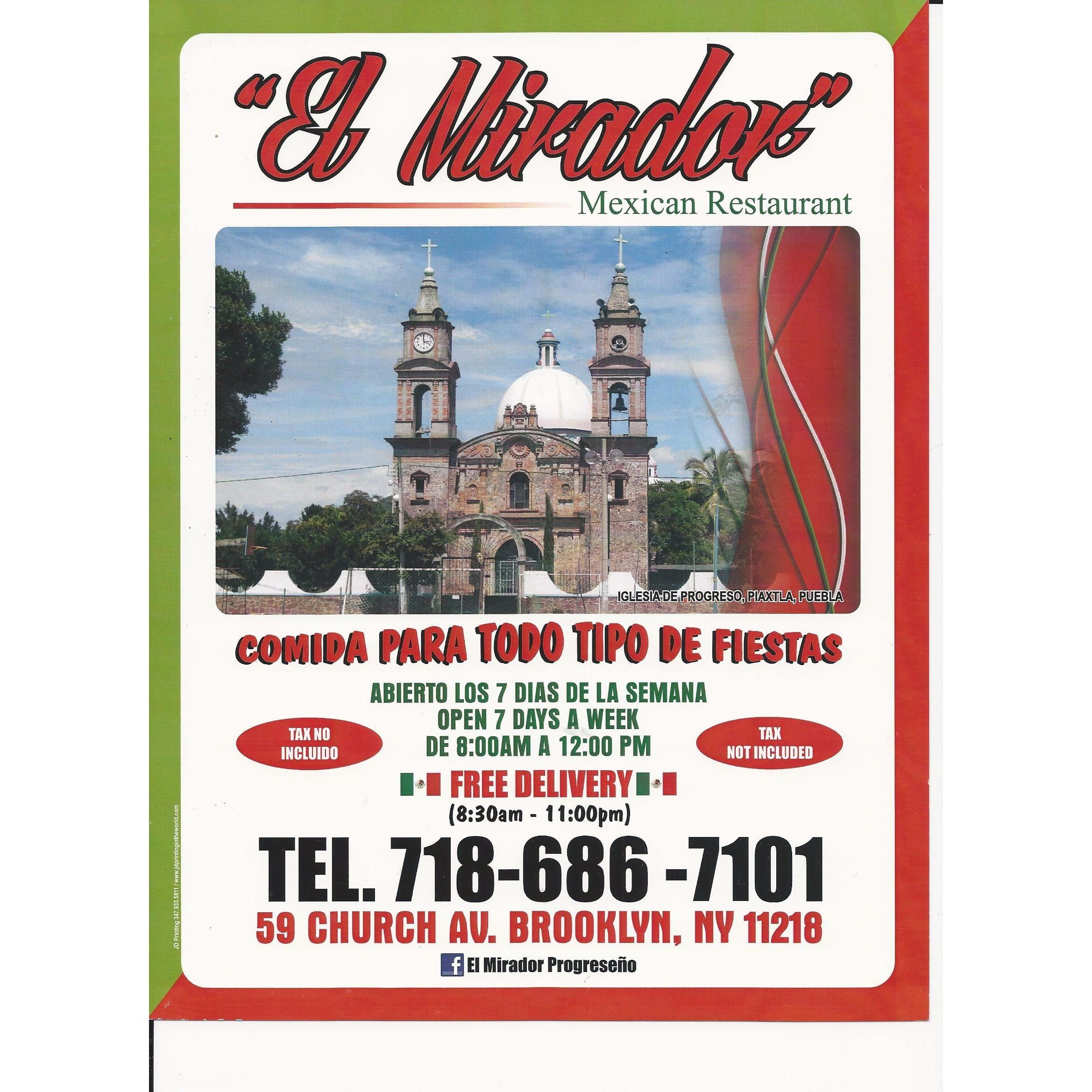 El Mirador Mexican Restaurant