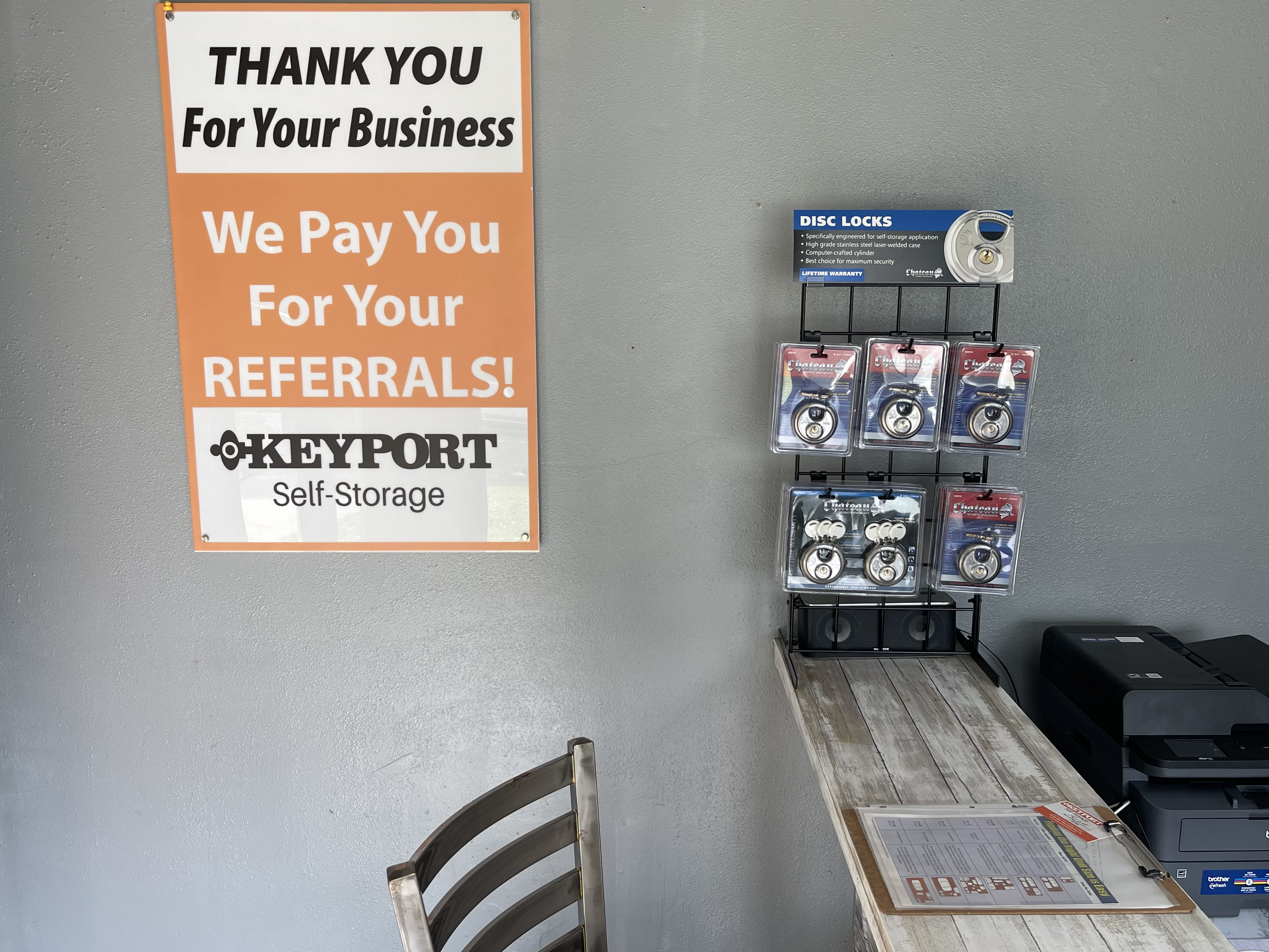 Keyport Self Storage in Sherman, TX
