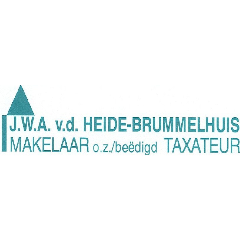 Woningtaxaties J.W.A. van der Heide-Brummelhuis, Logo
