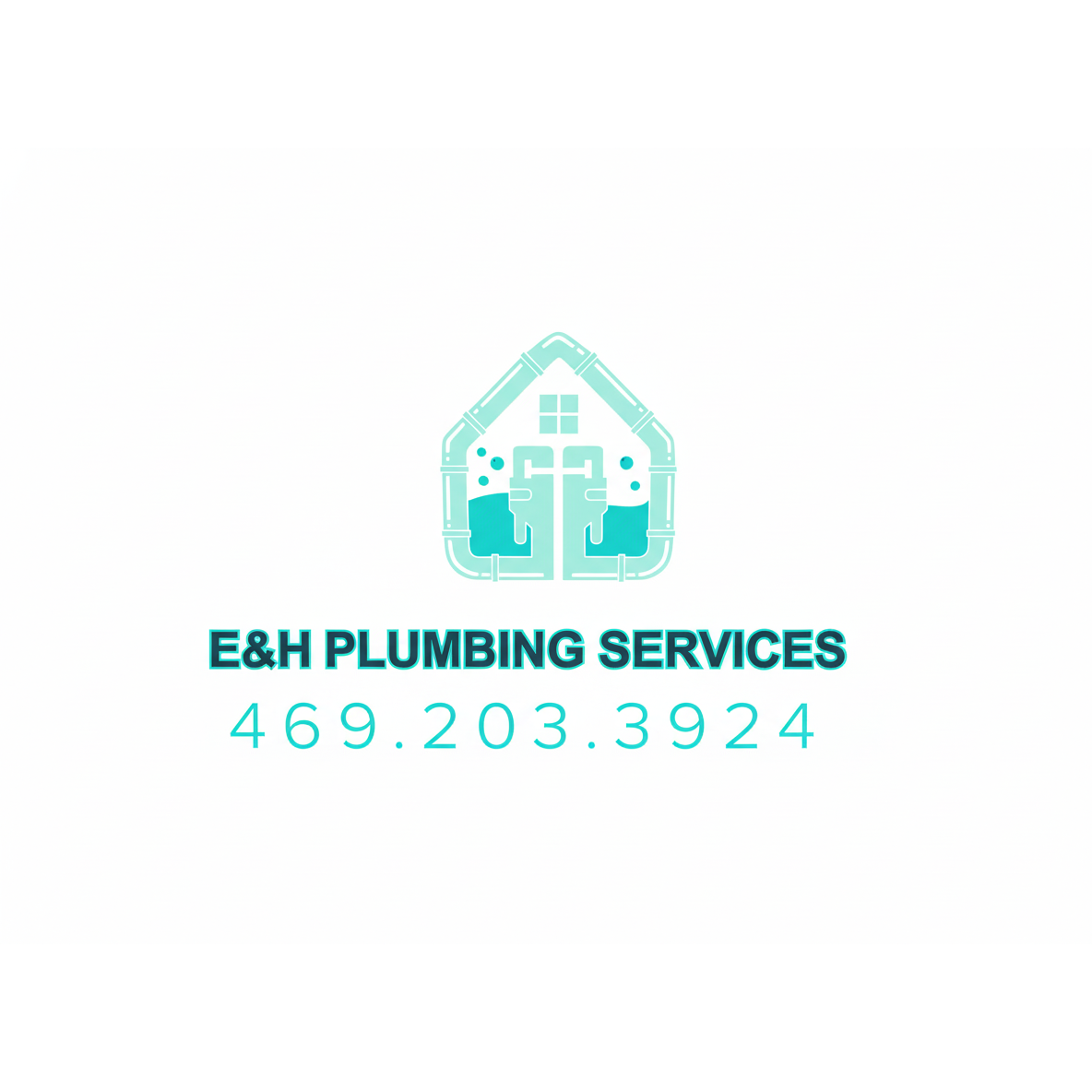 E&amp;H Plumbing Services Logo