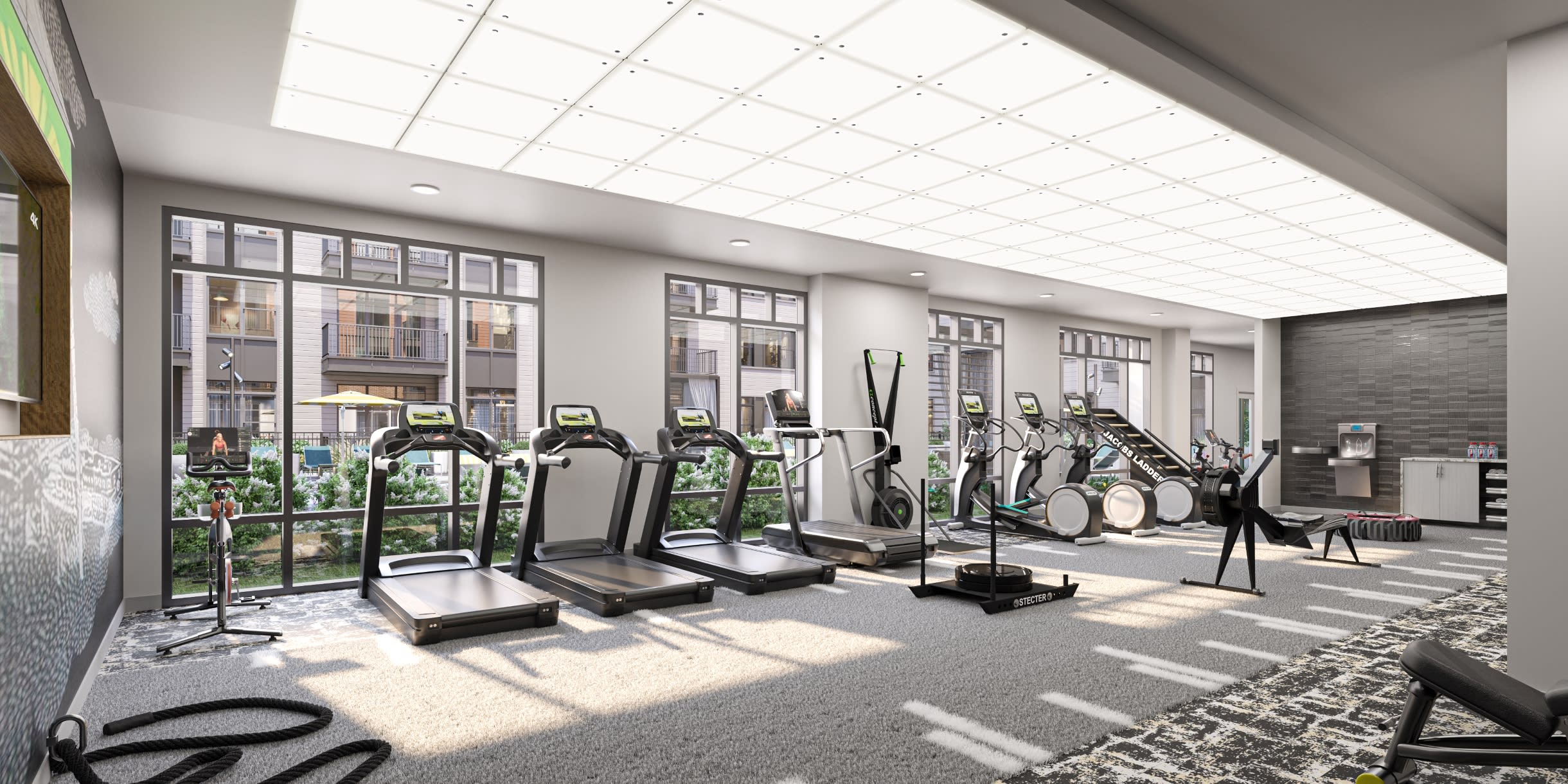 Fitness center Link Apartments® Broad Ave Memphis (901)538-7589