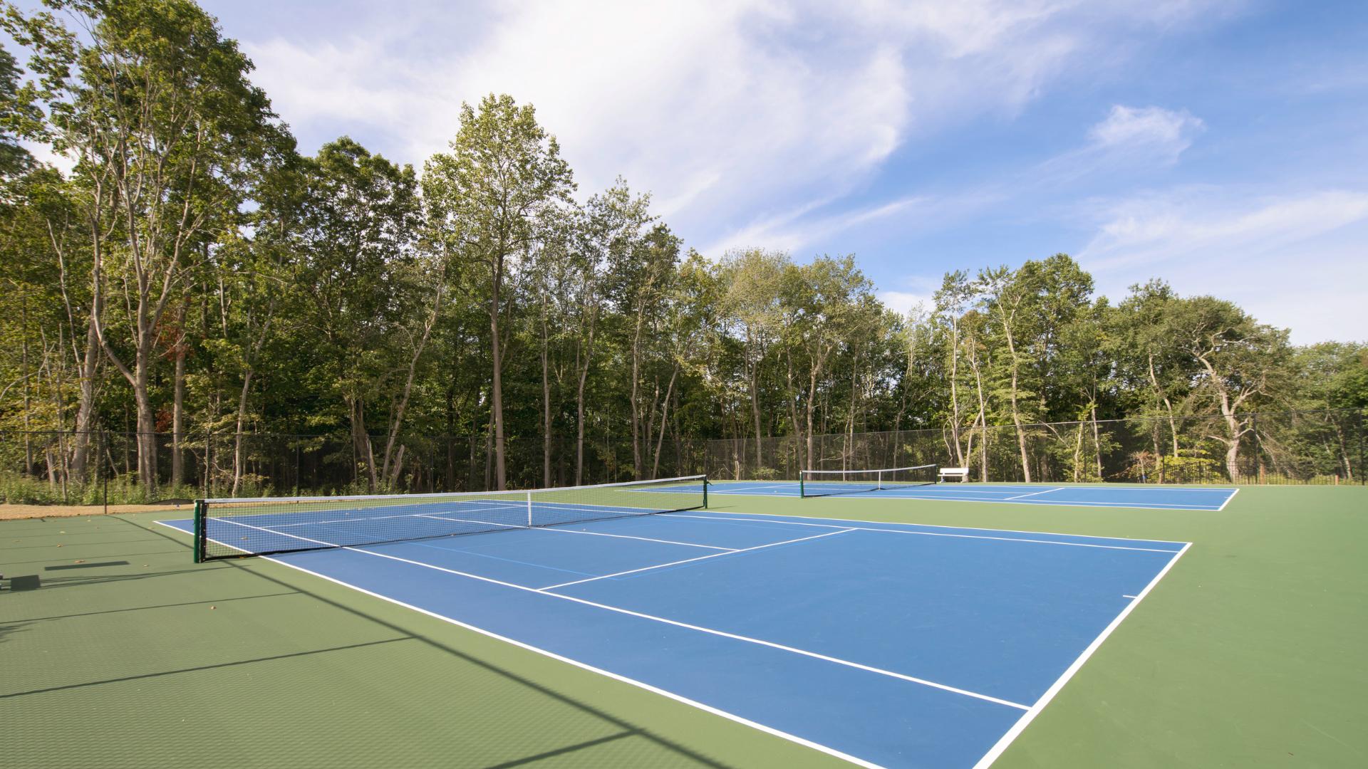 Variety of sport courts available to homeowners