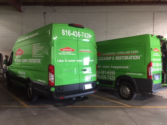 Our team is always ready to respond faster to any size disaster! SERVPRO of Leawood/Overland Park is . ready 24/7/365!