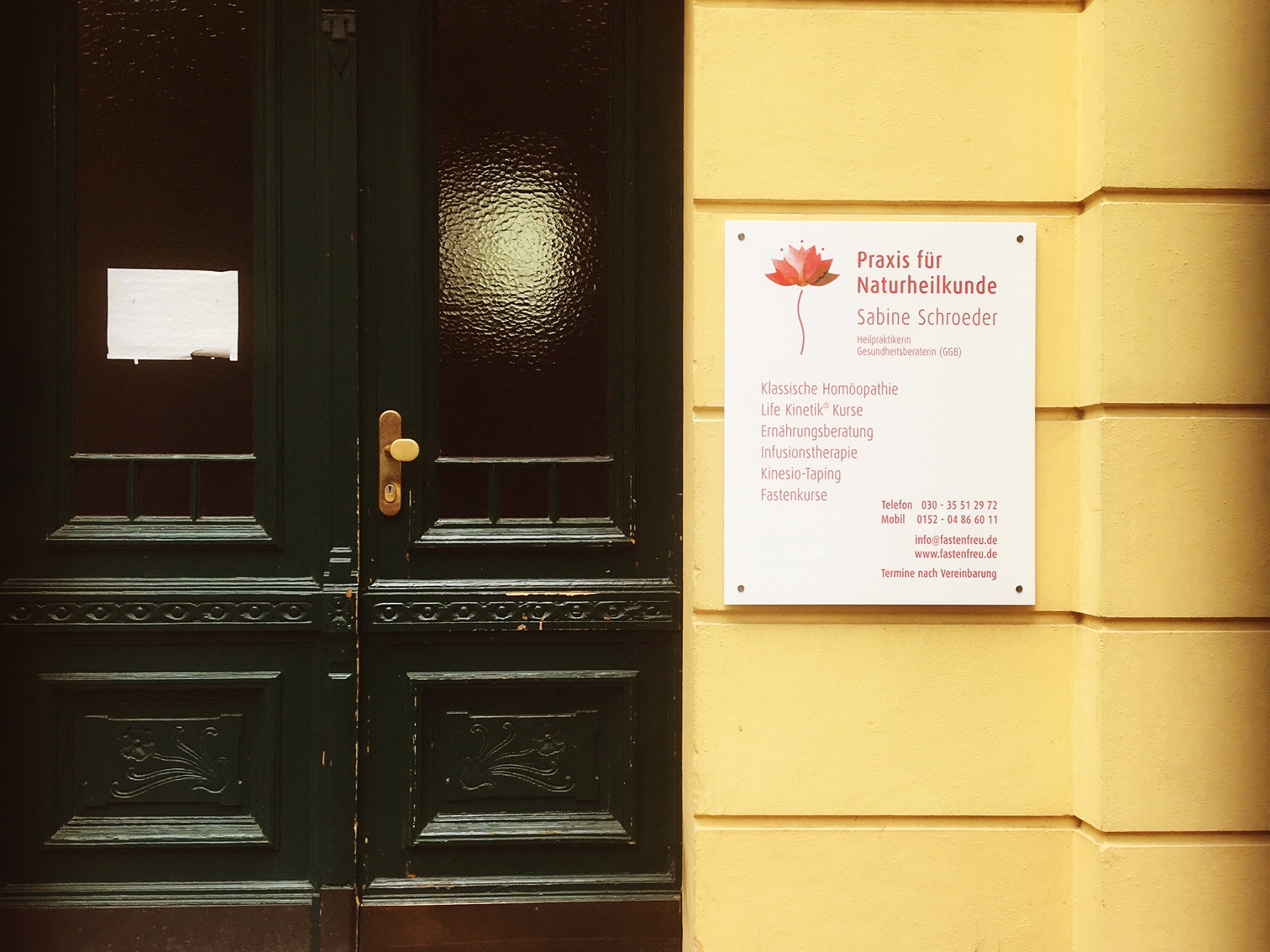 Praxis für Naturheilkunde Sabine Schroeder, Buchholzer Str. 15 in Berlin