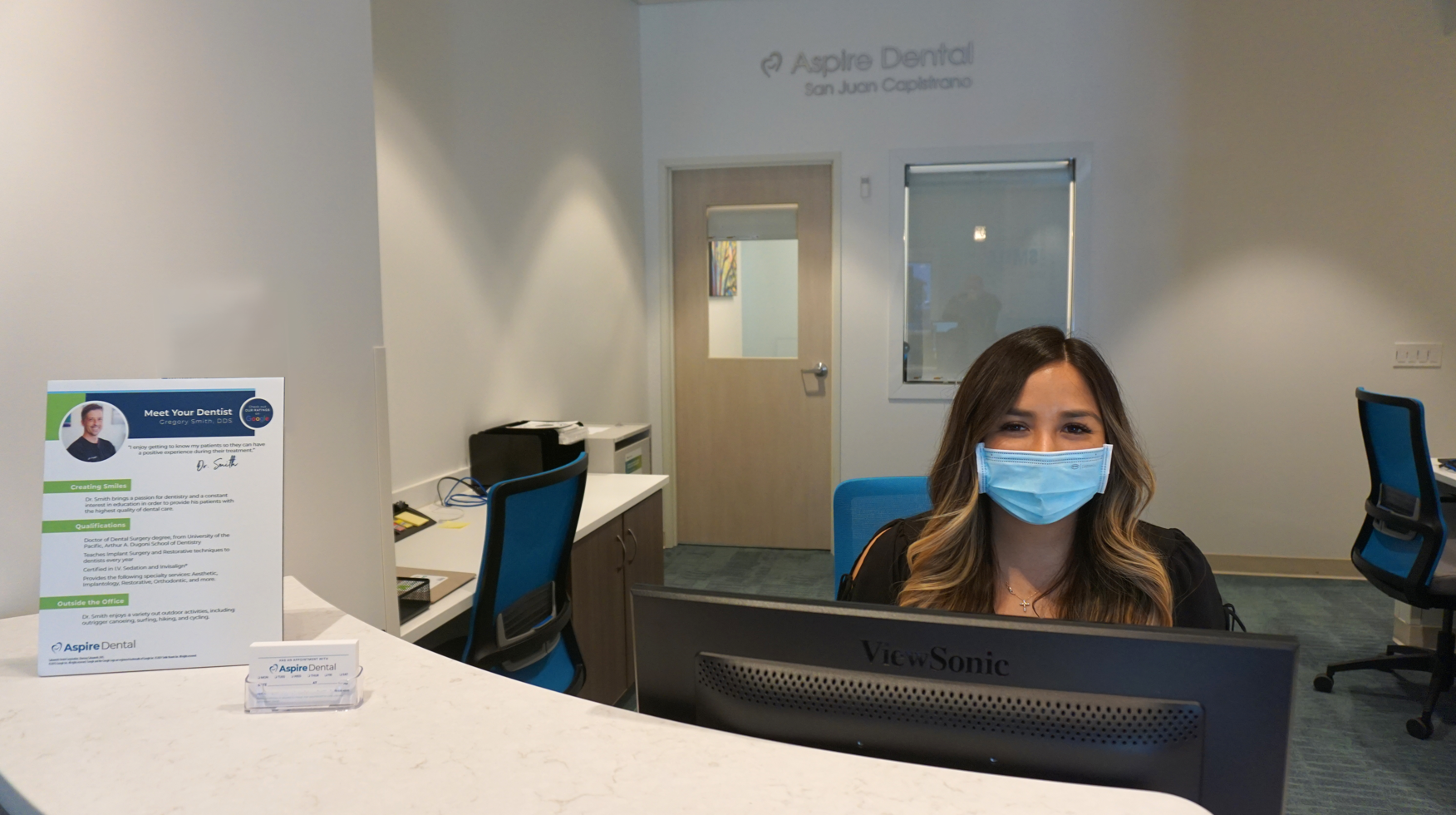 When you first enter our office, you'll be welcomed by our warm and friendly staff. Let them know all your dental needs such as toothaches, fillings, cavities, dental implants, and more!