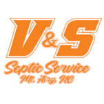 V & S Septic Service Logo
