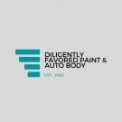 Diligently Favored Paint & Auto Body Logo
