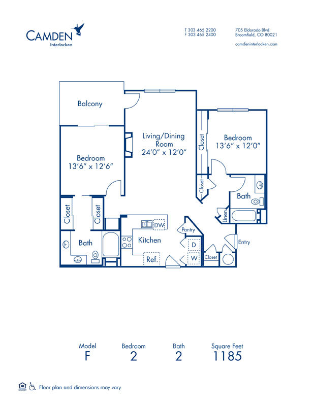 Camden Interlocken Apartments Photo