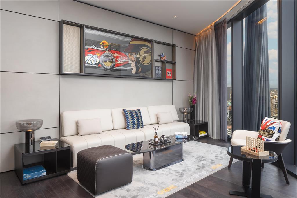 Suite living space sofa