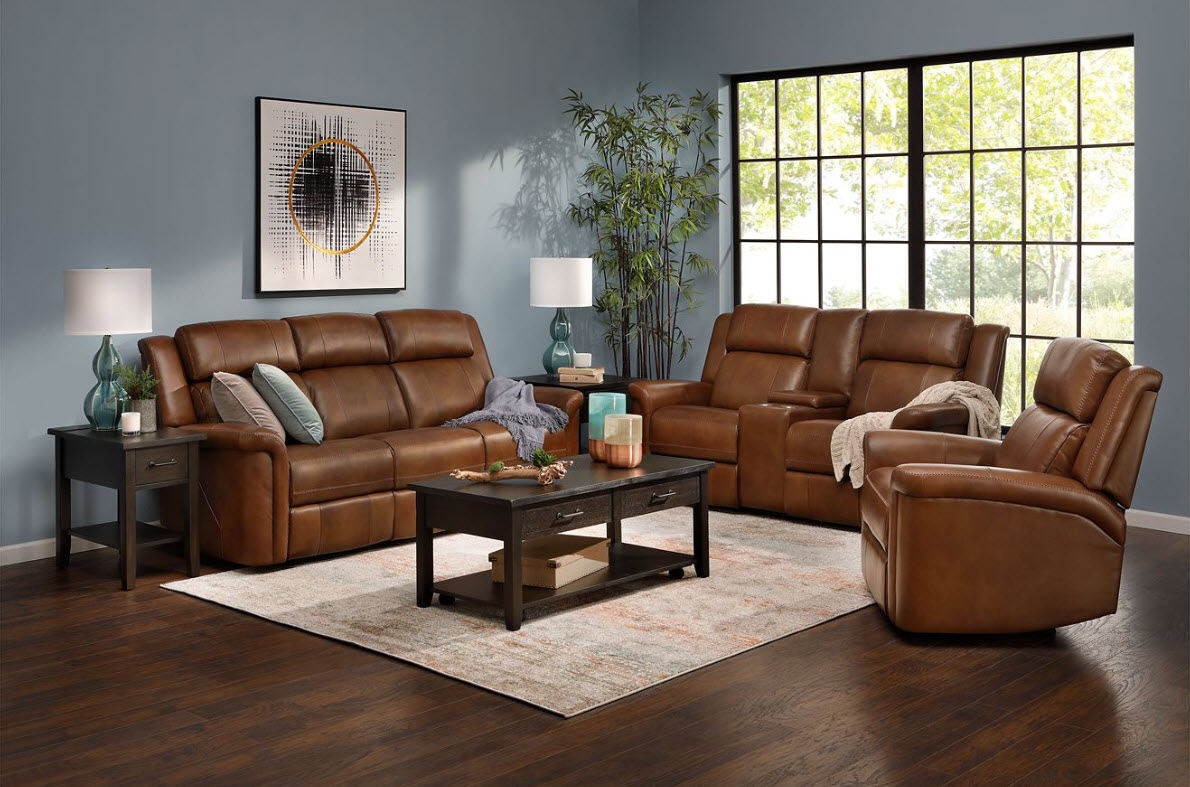 Energia Power Reclining Sofa