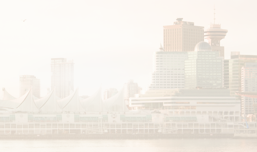 Office buildings in downtown Vancouver.