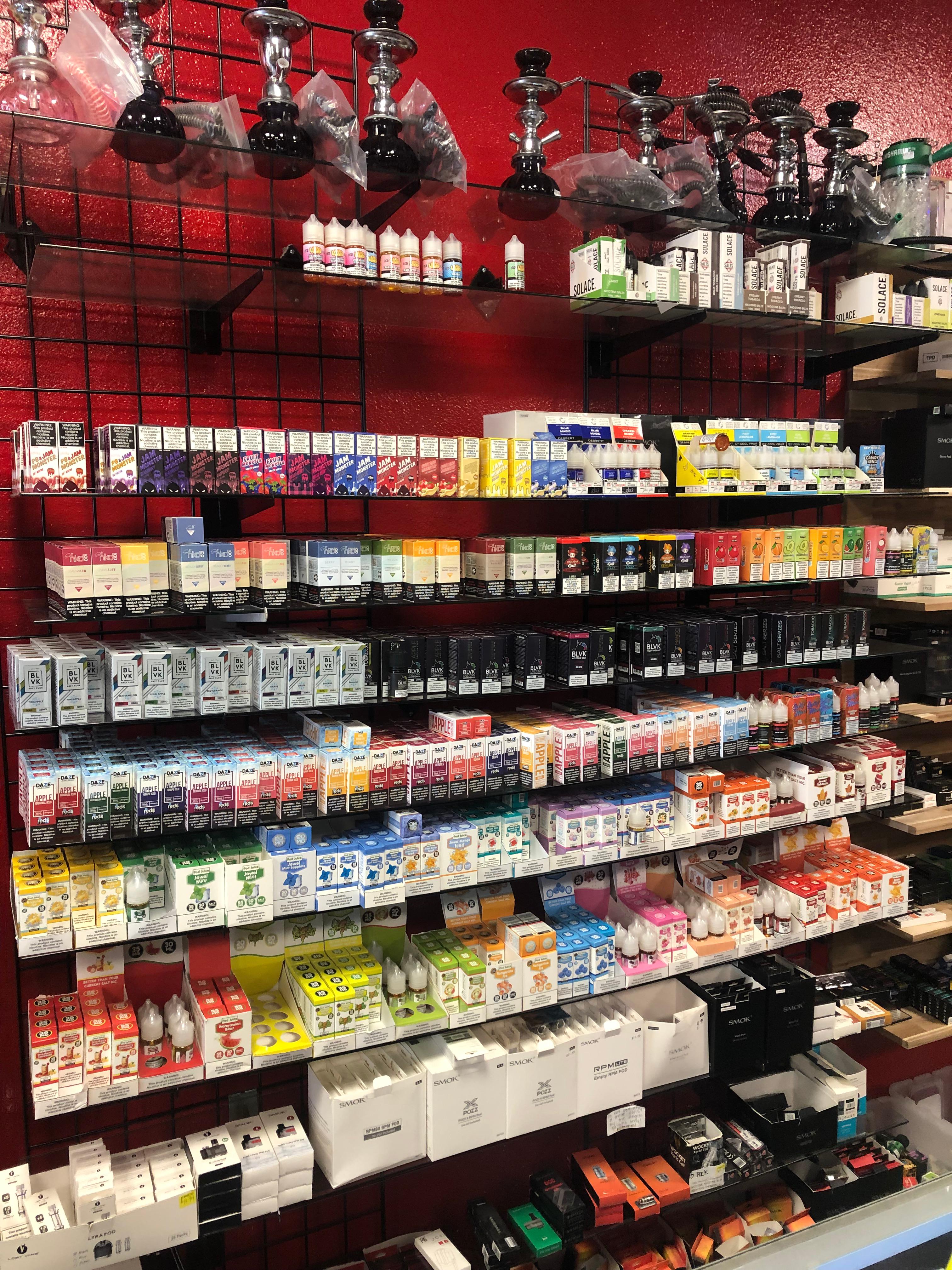 Large E Juice and Salt Nic selection