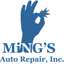 Ming's Auto Repair Logo