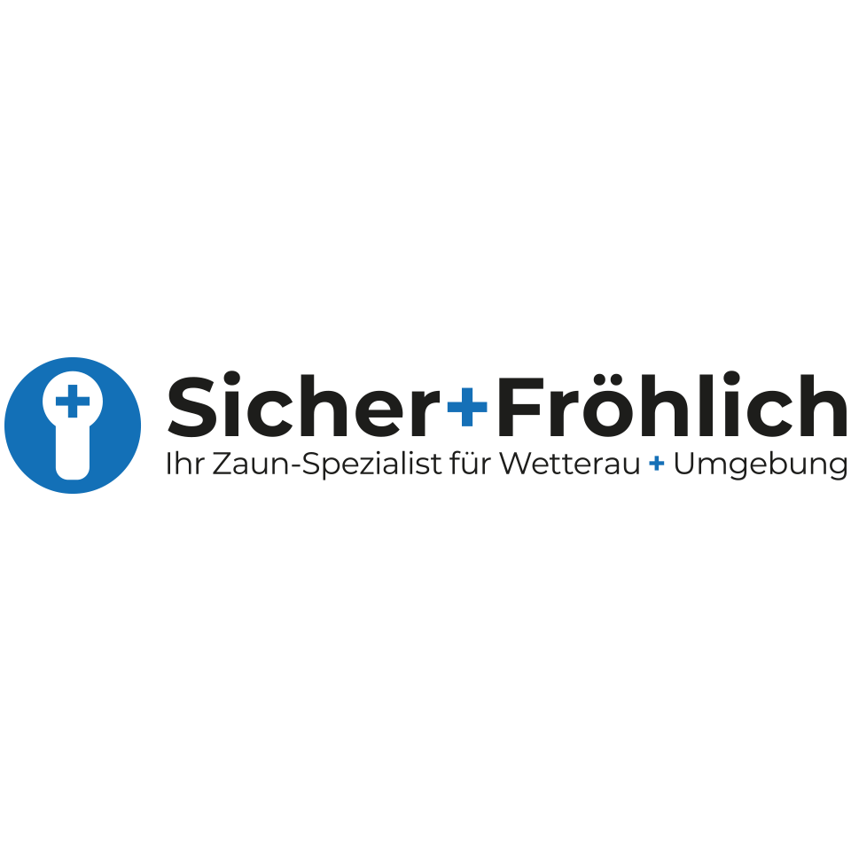 Logo Sicher und Fröhlich - Zaun- und Sicherheitstechnik