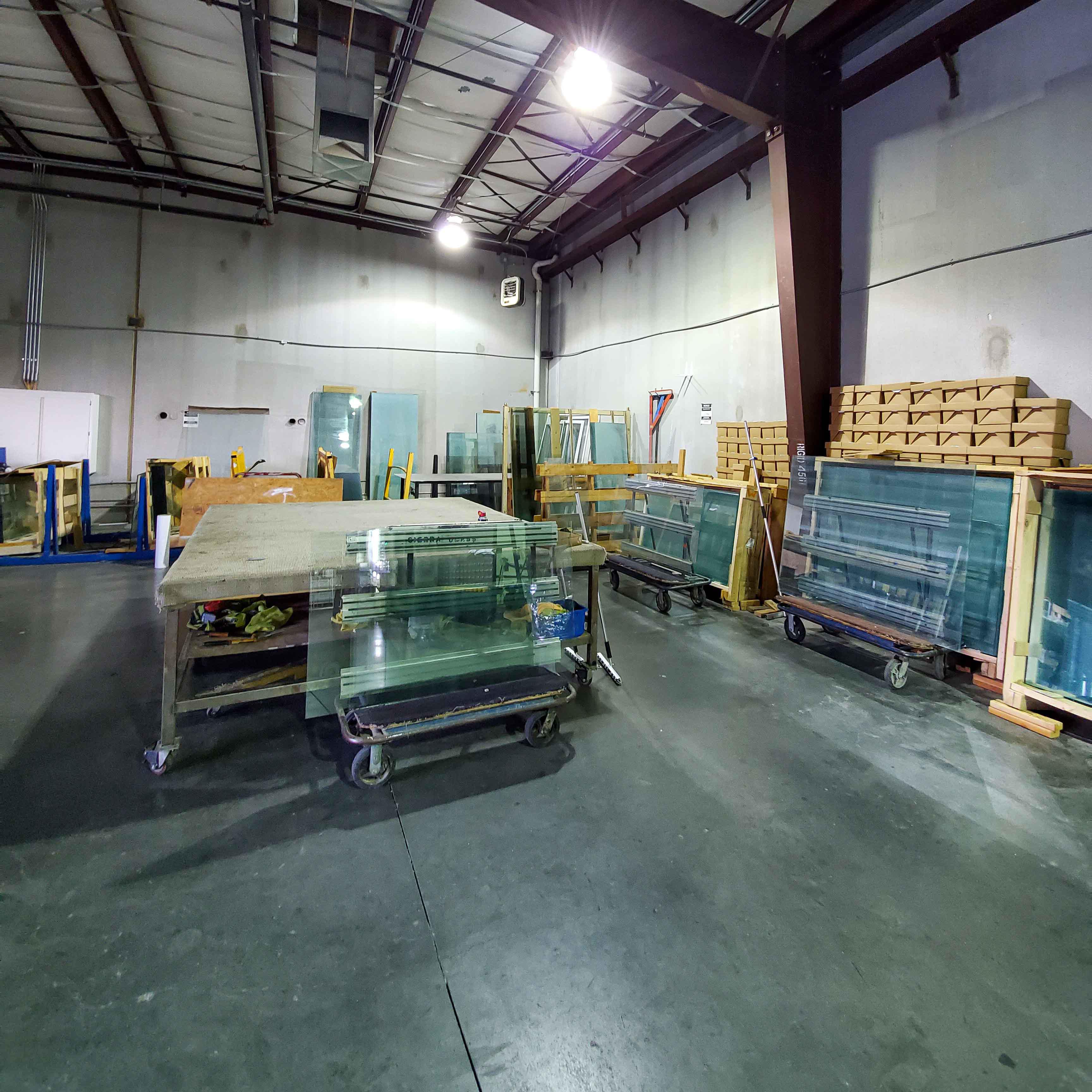 Located in Las Vegas, our glass services and local warehouse allows to serve you better and meet your timelines.