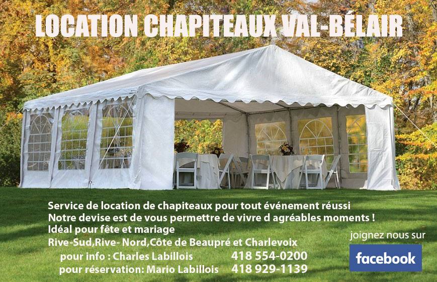 Images Location Chapiteaux Val-Bélair inc