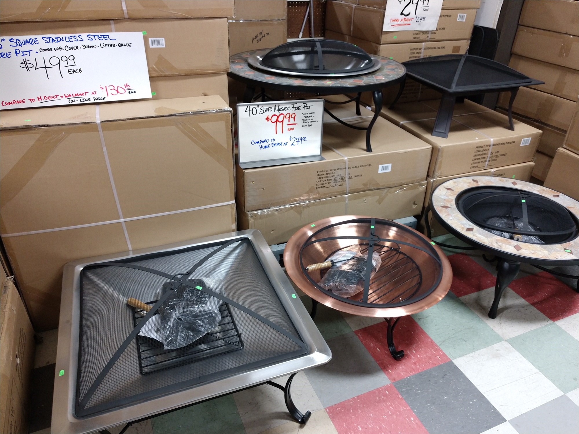 Duluth Salvage Fire Pits