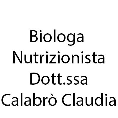 Biologa Nutrizionista Dott.ssa Calabrò Claudia Logo